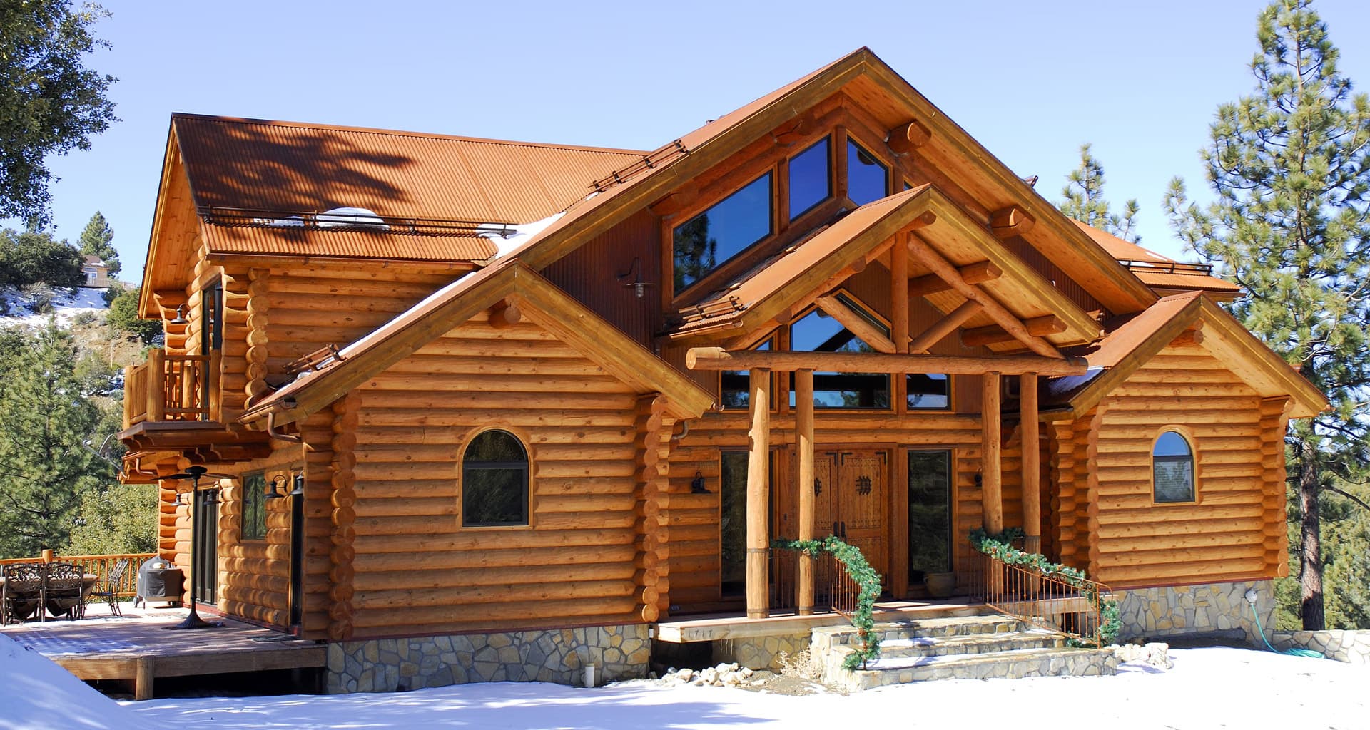 Casas de madera en Silleda